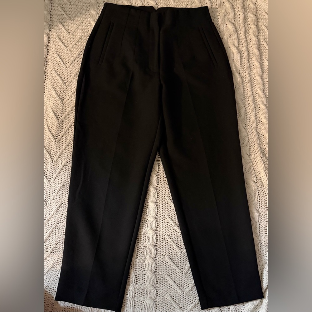 Zara Women's Elegant Black Dress Trousers